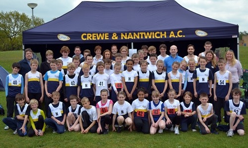 Triple Success at Round 2 Cheshire T&F League